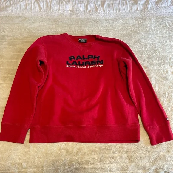Vintage Ralph Lauren Polo Jeans Company Sweatshirt - Picture 1 of 4